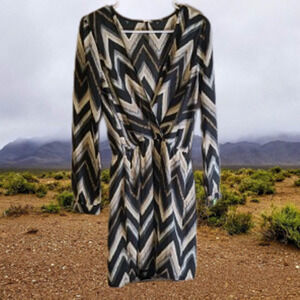 Primi large lightweight dress. long sleeve, office, travel, party, fall/winter